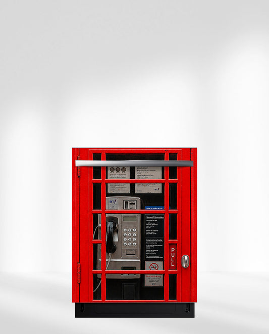 Red telephone booth
