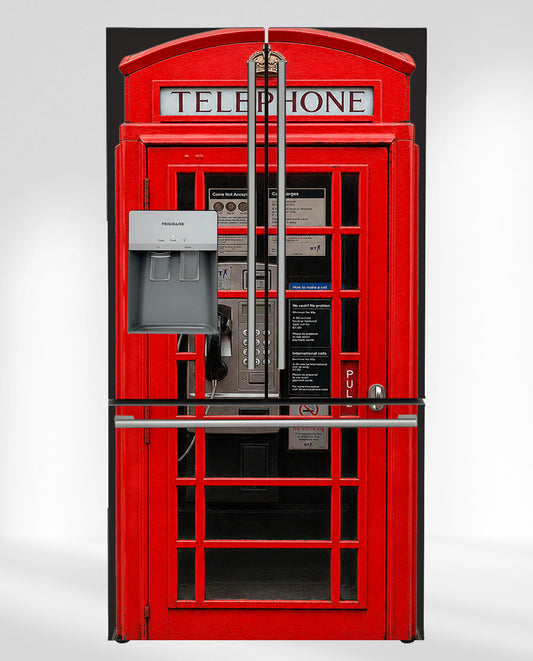 Red telephone booth