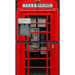 Red telephone booth