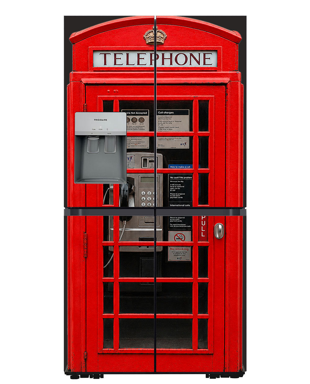 Red telephone booth