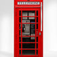 Red telephone booth