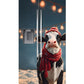 Jolly cow with a scarf