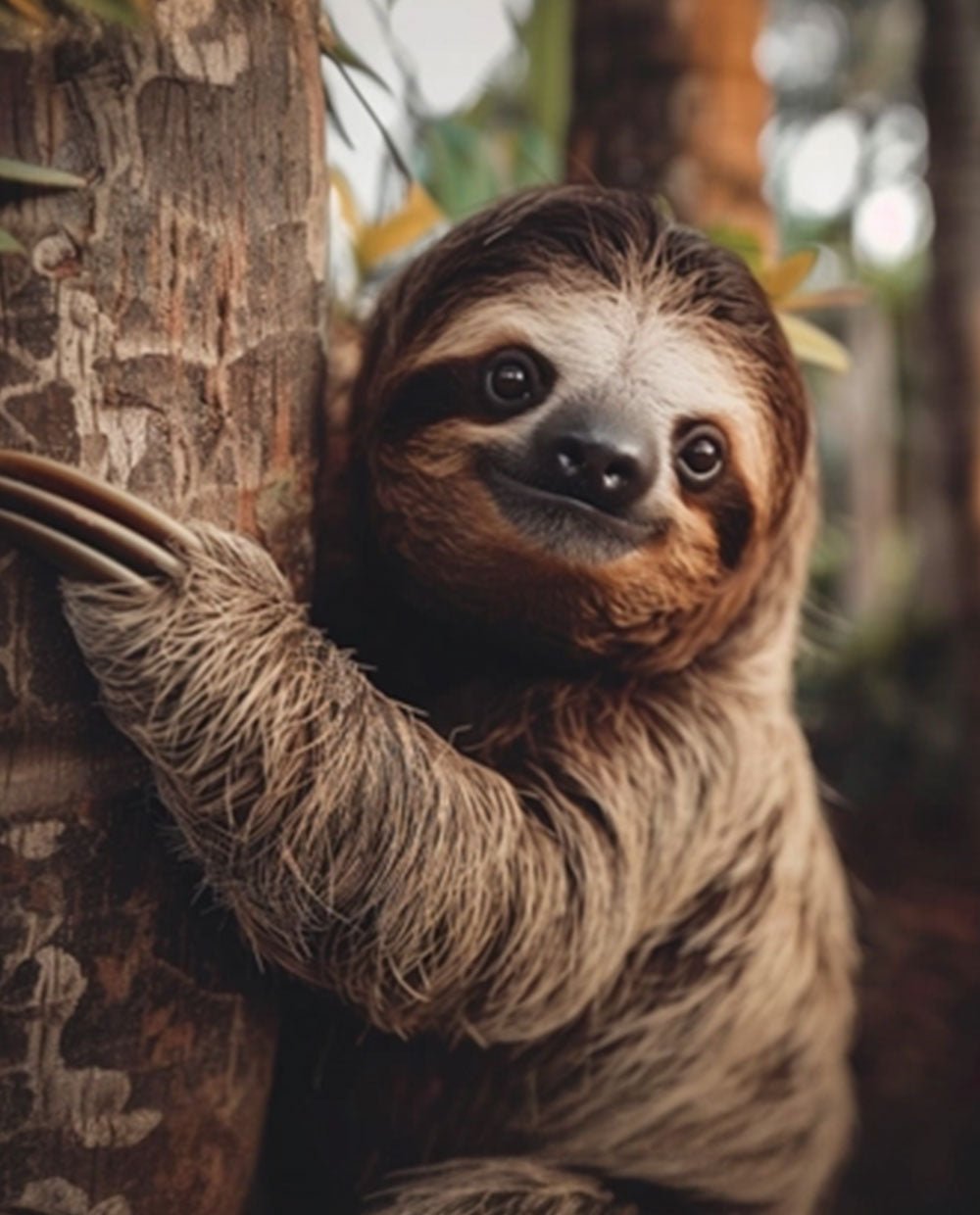 a sloth full cover magnet – KUDUmagnets