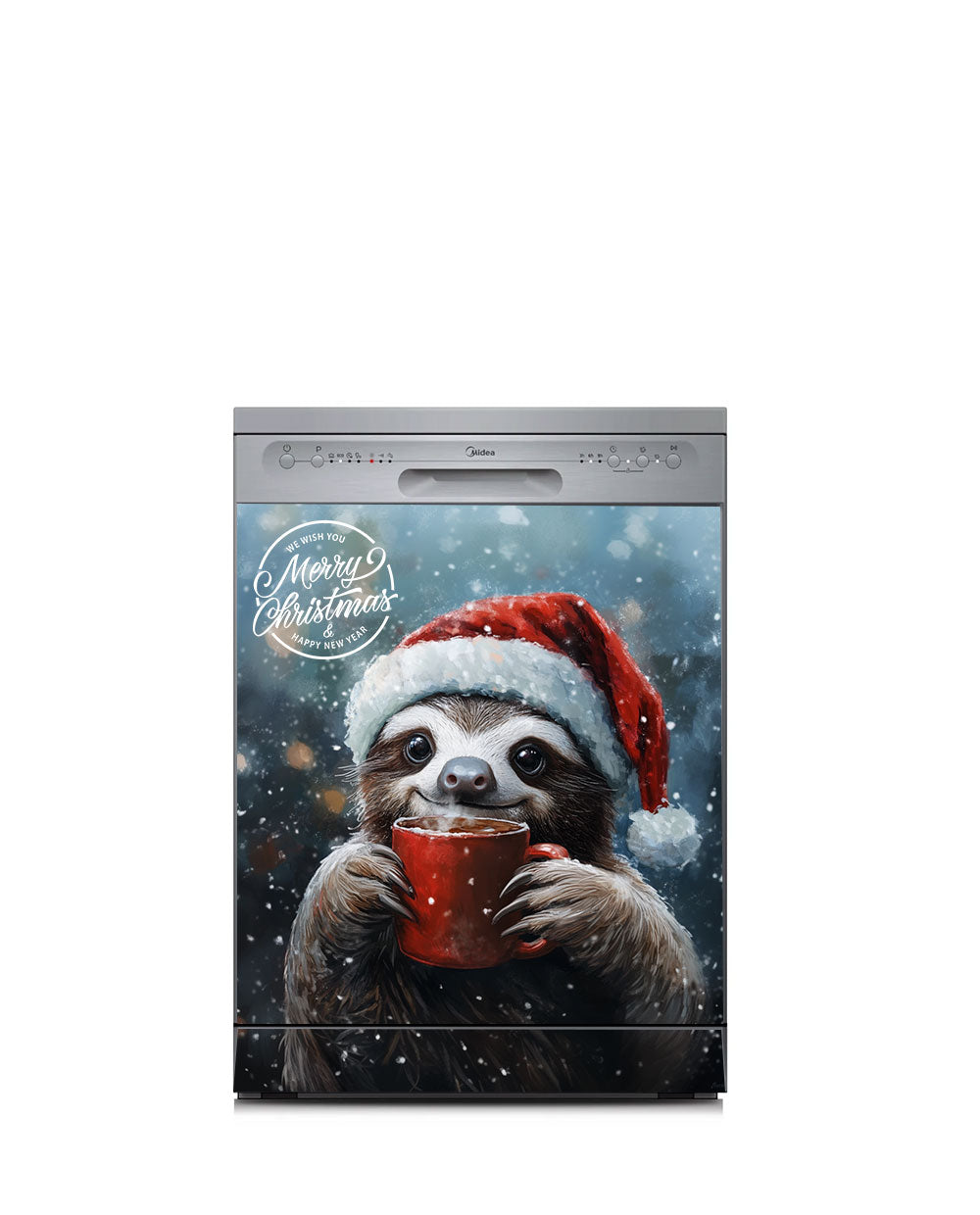 Christmas cozy sloth