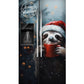 Christmas sloth