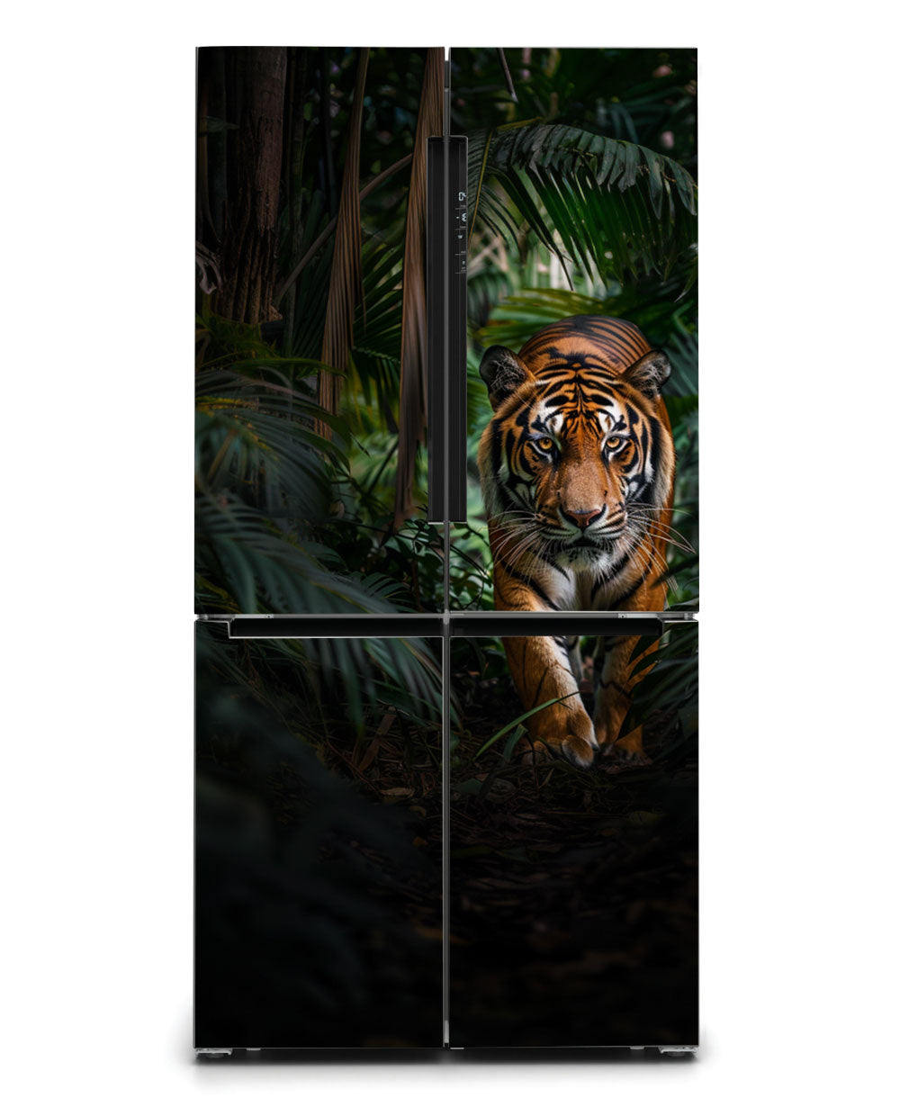 A tiger in the jungle