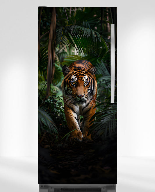 A tiger in the jungle