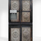 Tin black pie safe