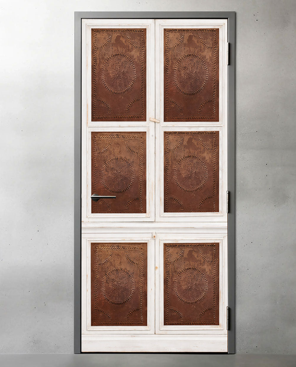 Copper warm white pie safe