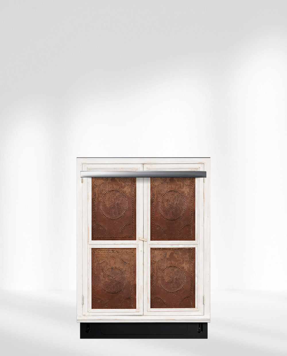 Copper warm white pie safe