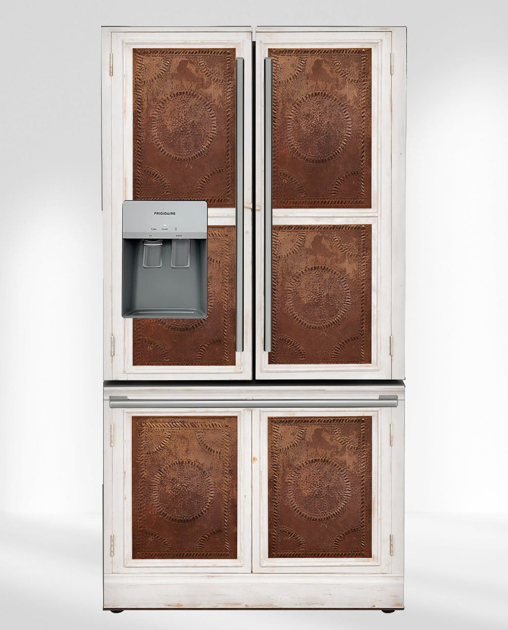 Copper warm white pie safe