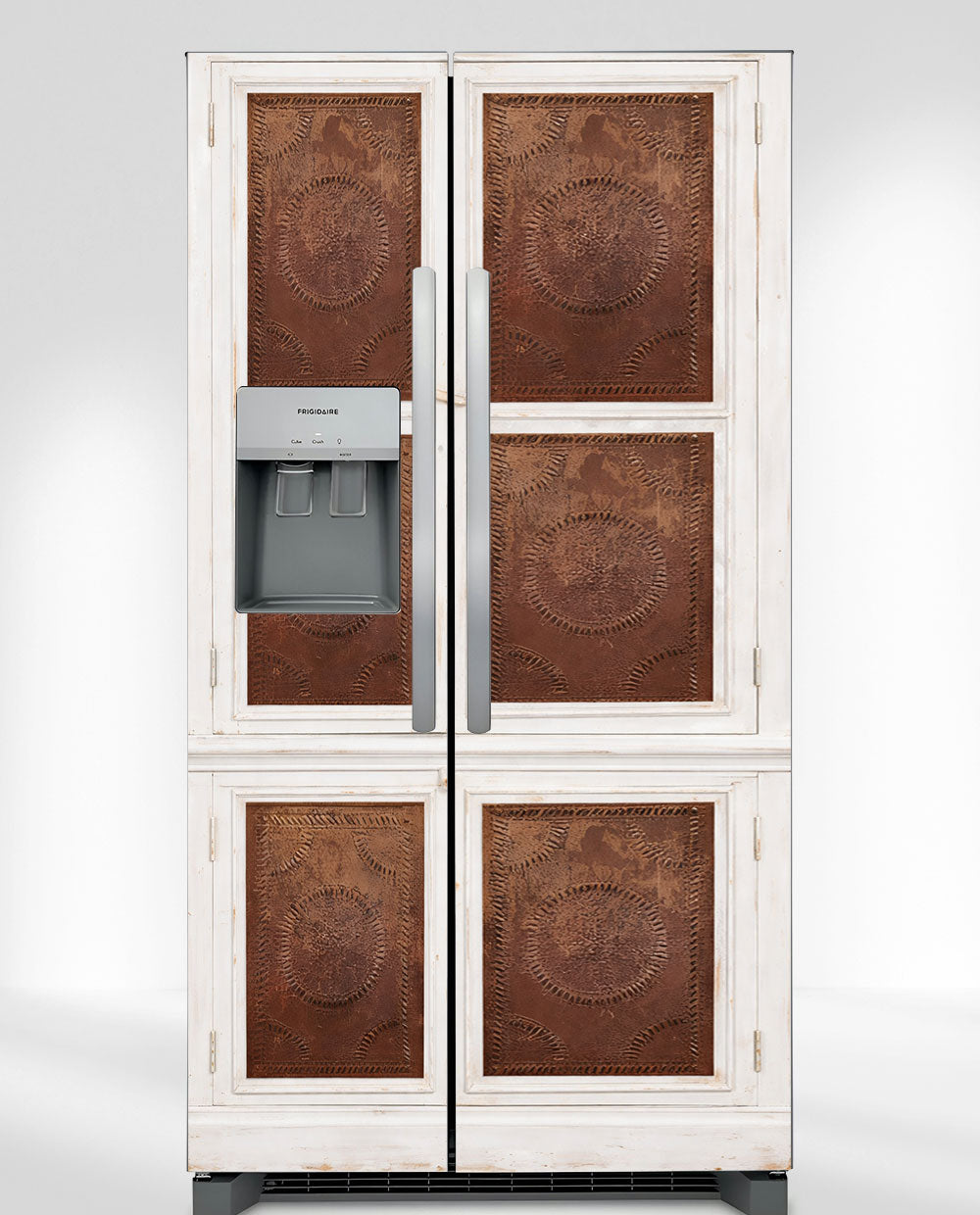 Copper warm white pie safe