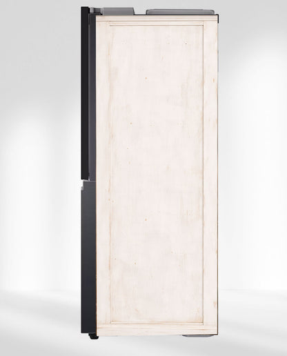 Copper warm white pie safe