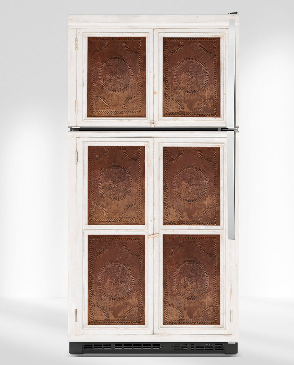 Copper warm white pie safe