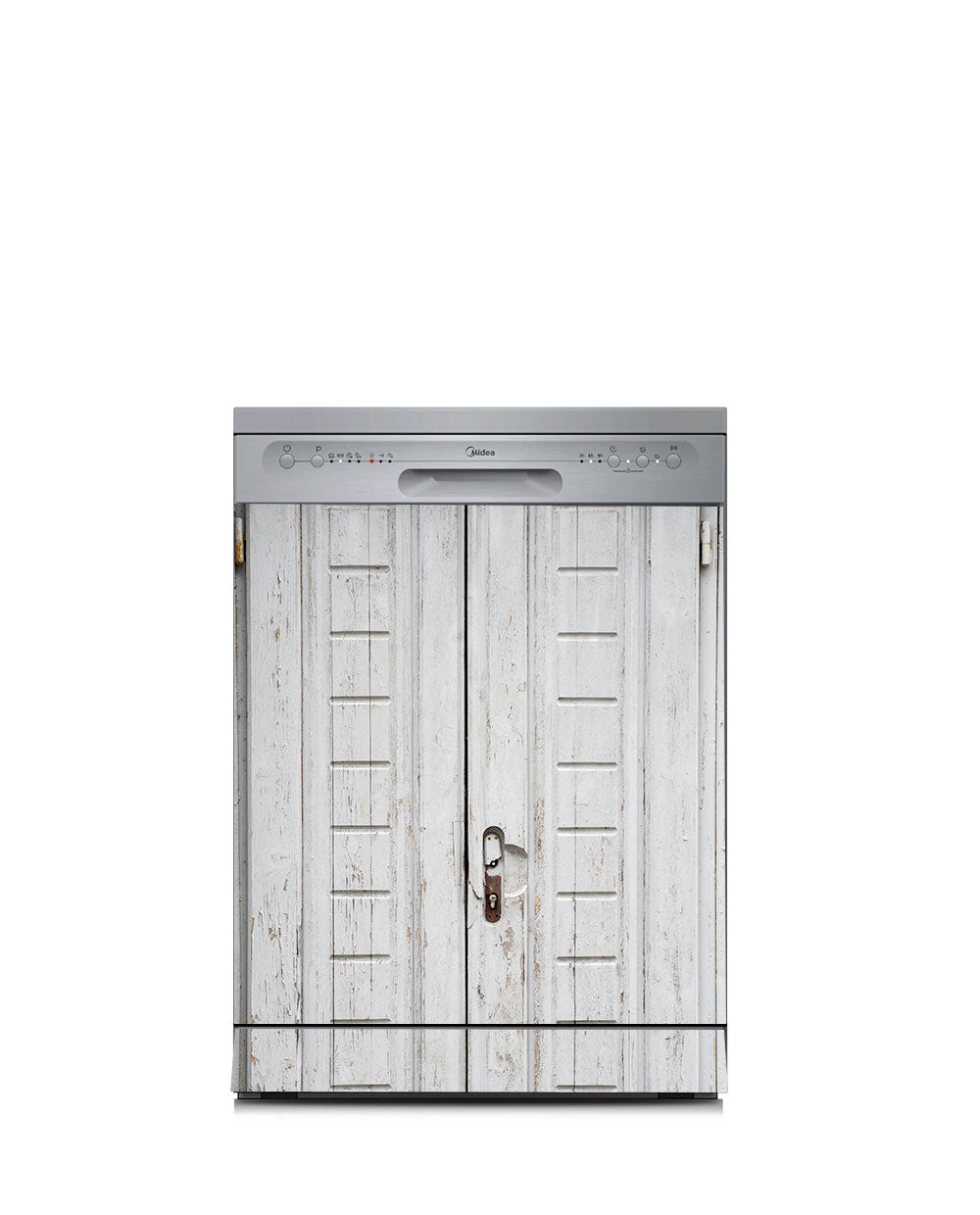 White vintage doors