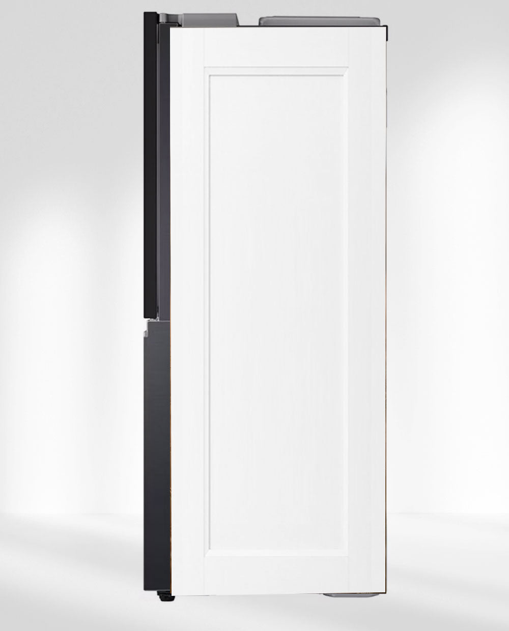 White Double Shaker Cabinets look a like