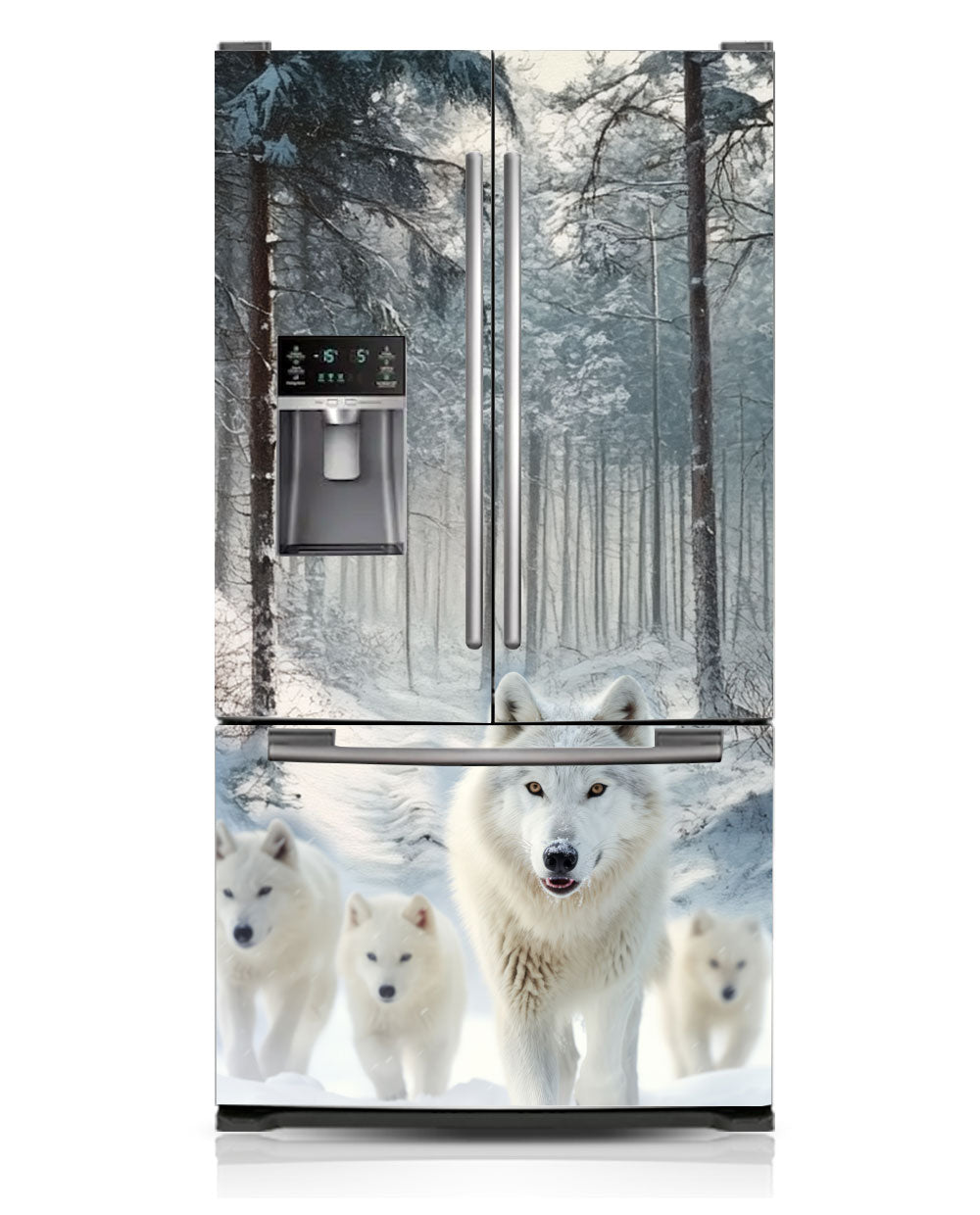 Wolves Car Magnets White Wolves – KUDUmagnets
