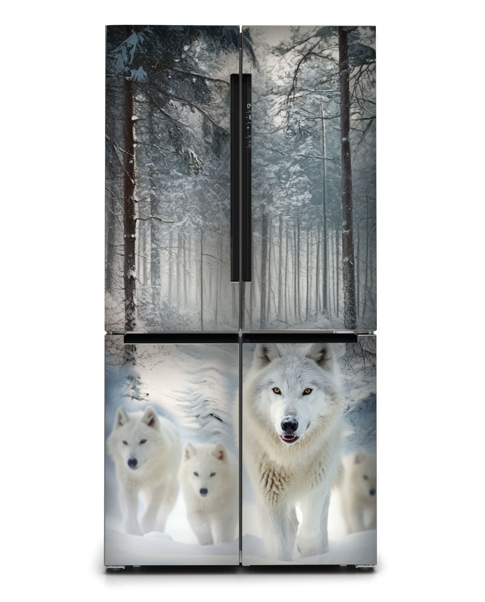 Wolves Car Magnets White Wolves – KUDUmagnets