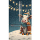 Cozy Cow, Snowy Glow