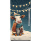 Cozy Cow, Snowy Glow