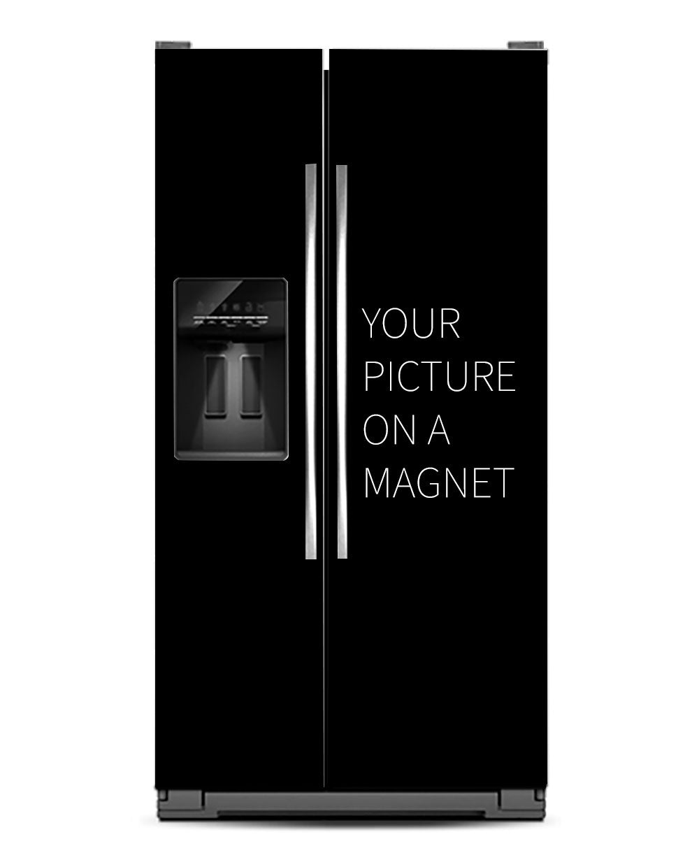 Magnetic Paradise Island Refrigerator Cover Skin 