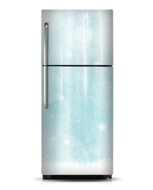 Blue Snow - Magnetic Refrigerator Skins Kudu Magnets