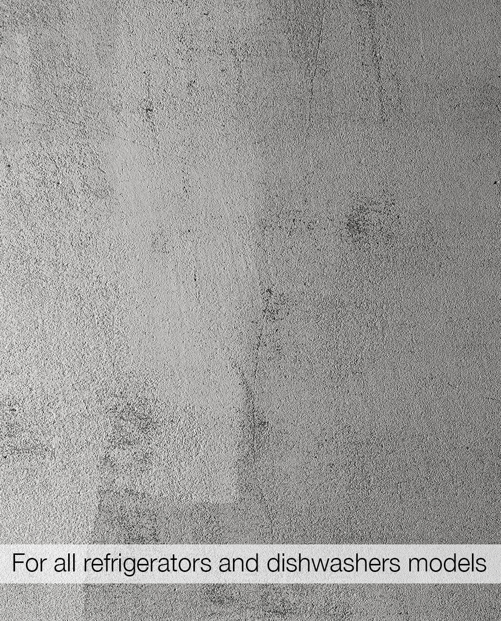 Concrete-des - Concrete-dish - Magnetic Dishwasher Skins Kudu Magnets