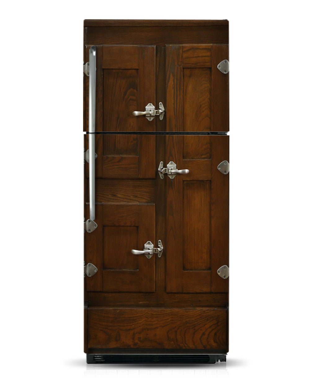 Vintage Ice Box - Magnetic Refrigerator Skins Kudu Magnets