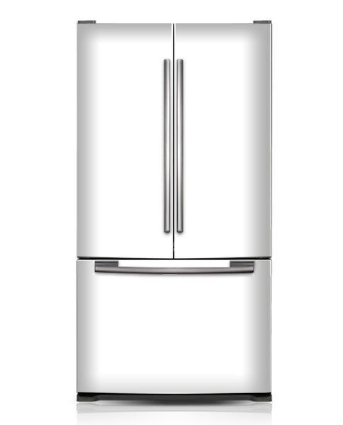 Versatile magnetic skins for side-by-side fridges, ice dispenser optional.  – KUDUmagnets