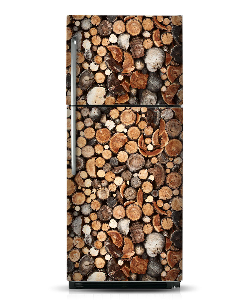 Wood Logs - Magnetic Refrigerator Skins Kudu Magnets